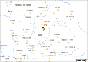 map of Bere