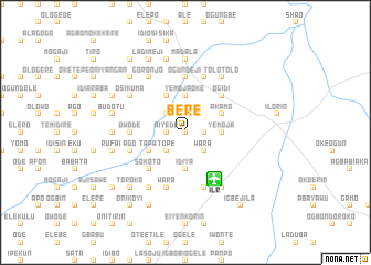 map of Bere