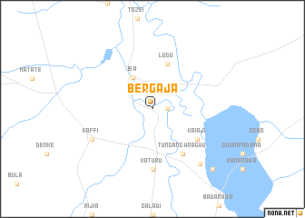 map of Bergaja