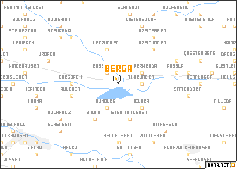 Berga (Germany) map - nona.net