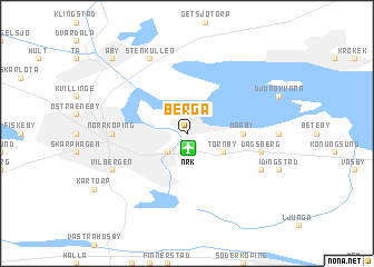 map of Berga