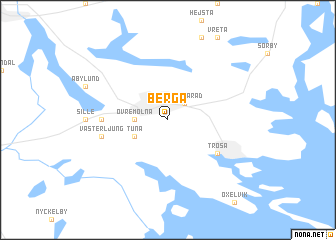 map of Berga