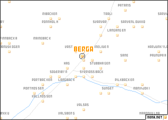 map of Berga