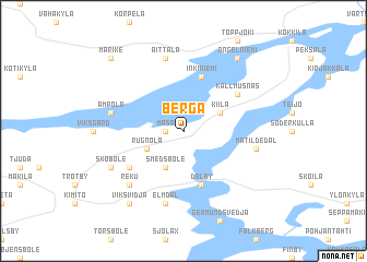 map of Berga