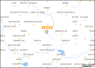 map of Berga