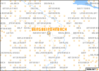 map of Berg bei Rohrbach