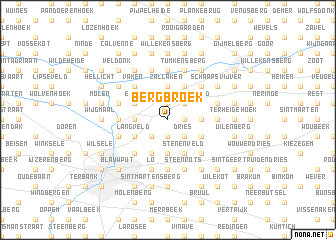 map of Bergbroek