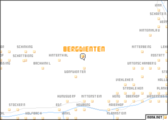 map of Berg Dienten