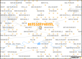 map of Bergdorf-Harrl