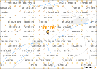 map of Bergern