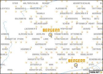 map of Bergern