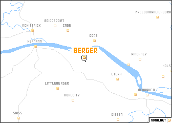 map of Berger