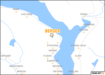 map of Berger