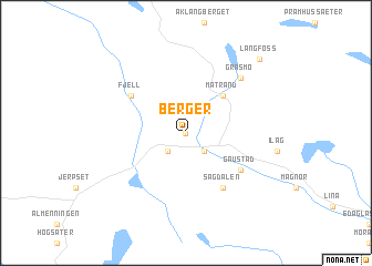 map of Berger