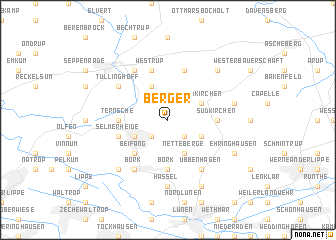 map of Berger