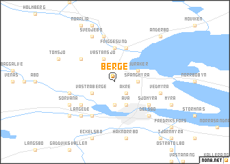 map of Berge