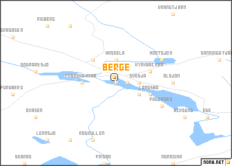 map of Berge