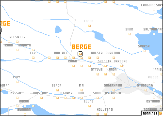 map of Berge