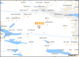 map of Berge