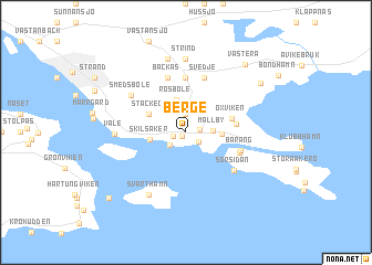 map of Berge