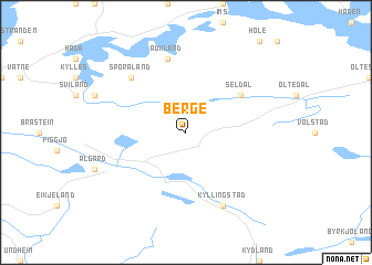 map of Berge