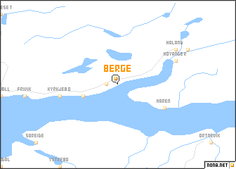 map of Berge