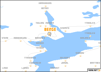 map of Berge