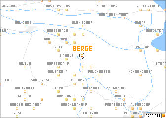 map of Berge