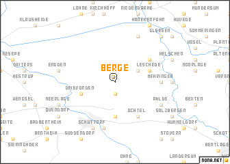 map of Berge