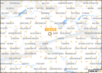 map of Berge