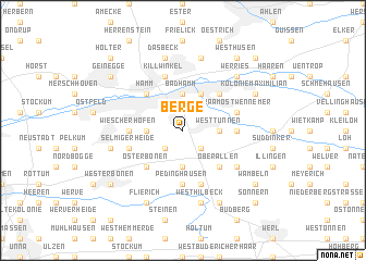 map of Berge