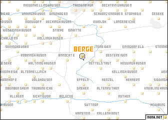 map of Berge