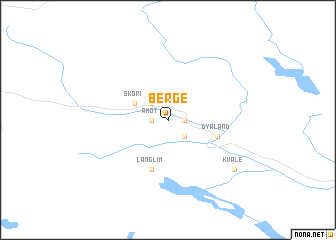 map of Berge