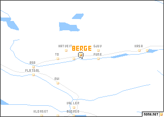 map of Berge