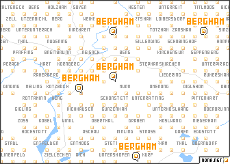 map of Bergham