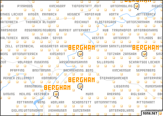 map of Bergham