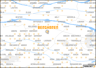 map of Bergharen