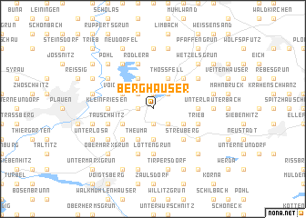 map of Berghäuser