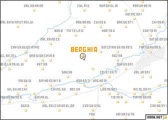 map of Berghia