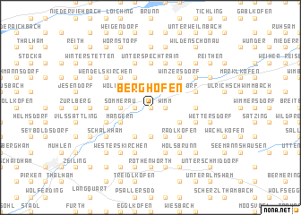 map of Berghofen