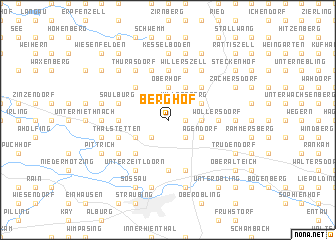 map of Berghof