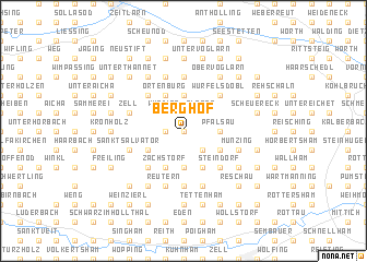 map of Berghof