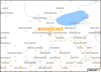 map of Bergkirchen