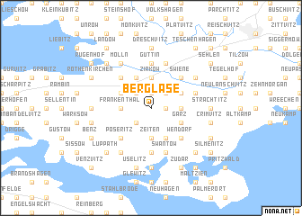 map of Berglase