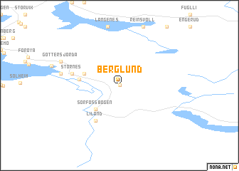 map of Berglund