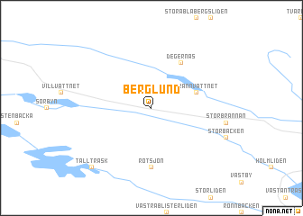 map of Berglund