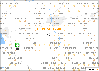 map of Bergsebaan