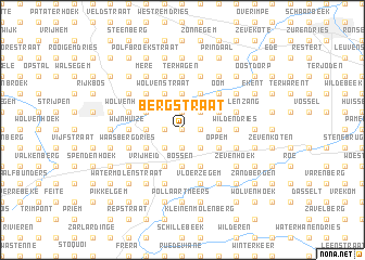 map of Bergstraat