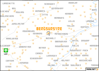 map of Berg-sur-Syre