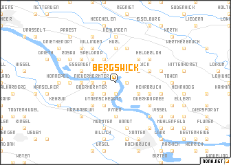 map of Bergswick